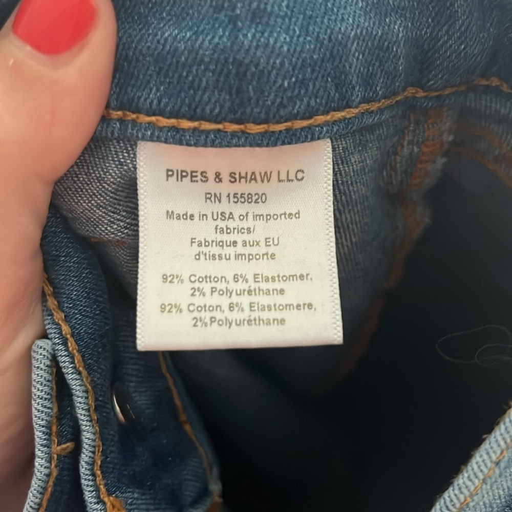 Veronica Beard Sheridan High Rise Bell Bottom Jeans, Lakeshore - 26 - Picture 9 of 10